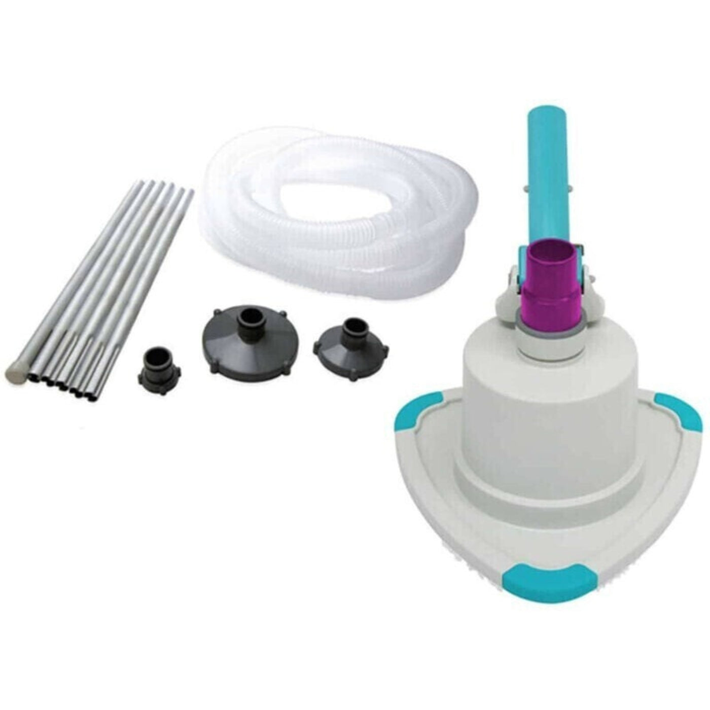 Kit Nettoyage Piscine TOPINCN - Tête Aspiration Avec Tige 135cm - Pour Piscines Et Spas Kit Nettoyage Piscine TOPINCN - Tête Aspiration Avec Tige 135cm - Pour Piscines Et Spas