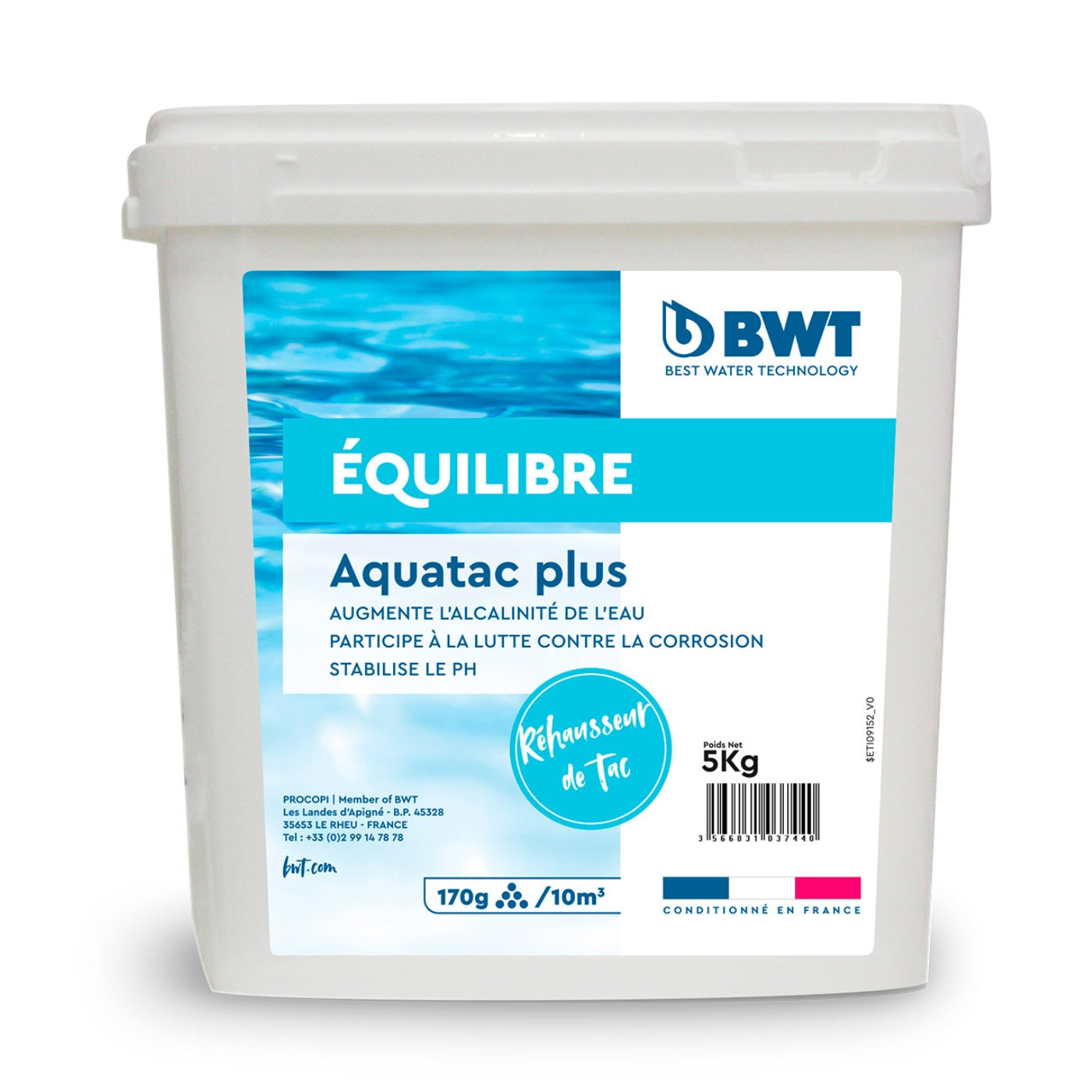 TAC Plus Piscine Poudre 5kg AquaTac BWT