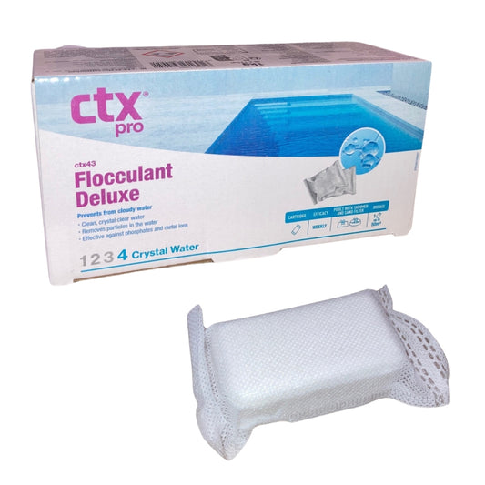 Floculant Piscine en Cartouches 1kg CTX