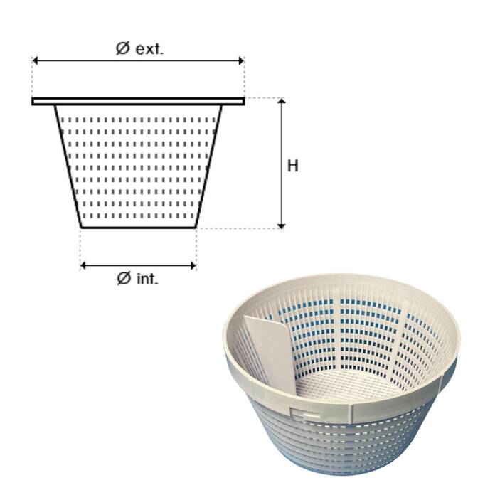 Panier Skimmer Piscine