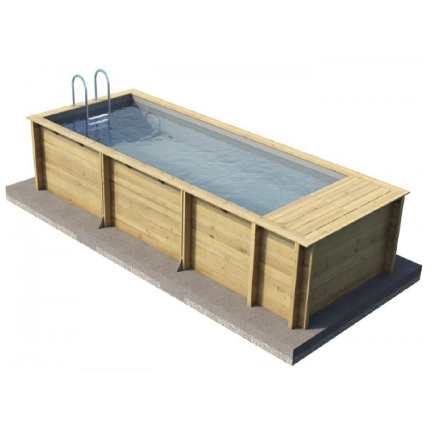 Piscine Bois Pool'n Box 6.50 x 2.50m