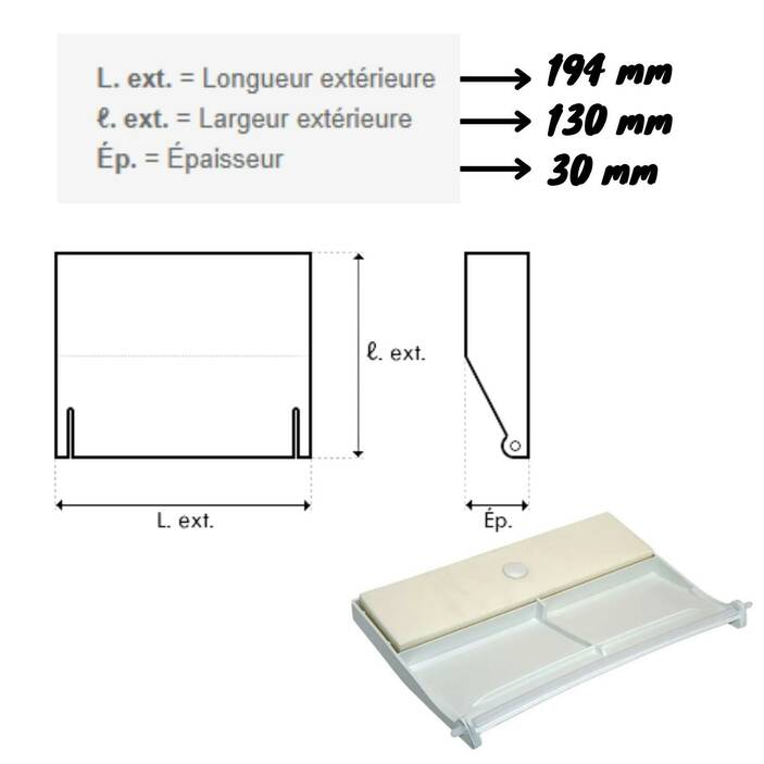 Volet Skimmer Piscine